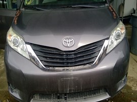 2011 TOYOTA SIENNA, GRAY, LE, 3.2L, AT. FWD.  Z25957